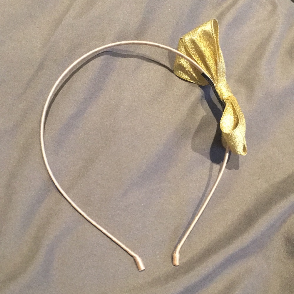 Gold bow Anna Belen headband. Brand new.